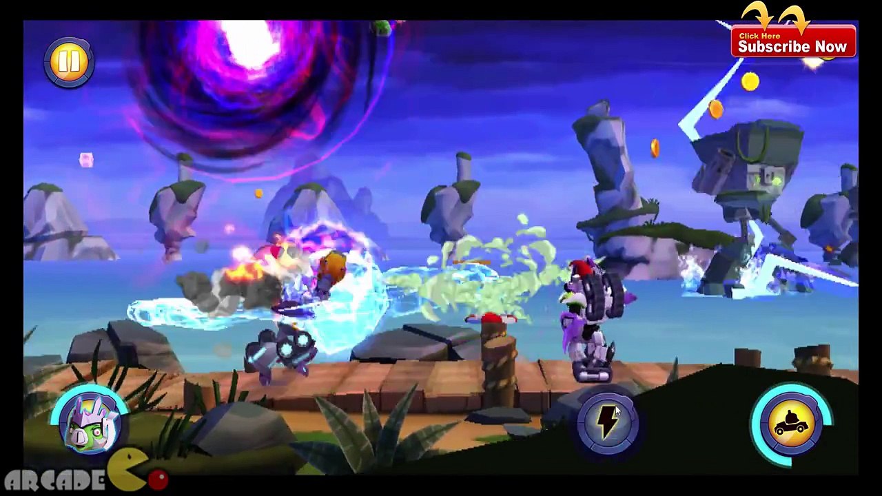 Angry Birds Transformers  All Auto Birds Max Level Gameplay Part 77