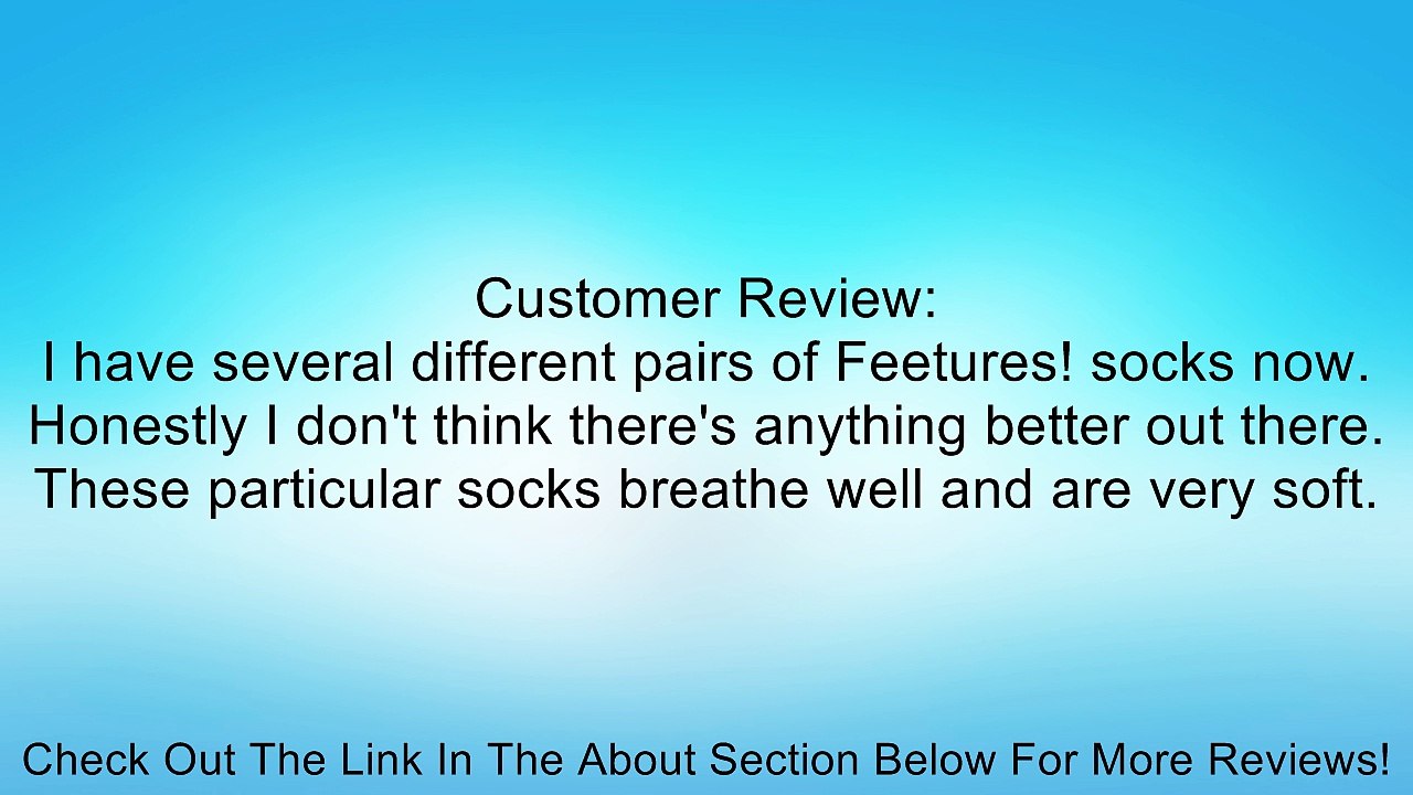 Feetures! High Performance  Ultra Light No Show Socks Review