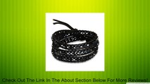 Chen Rai Black Faceted Bead Triple Wrap Bracelet Review