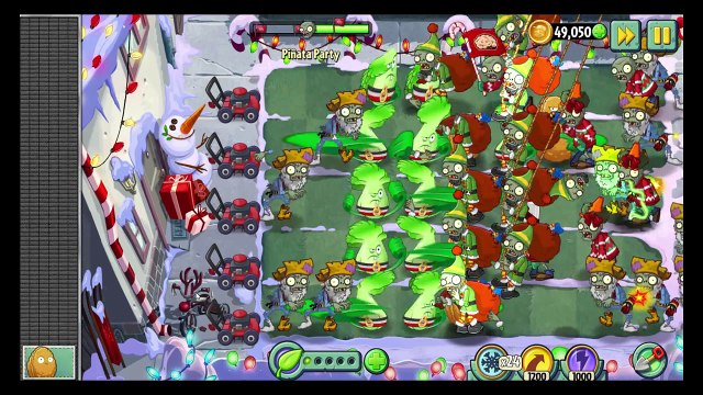 Plants Vs Zombies 2 Bonk Choy Pinata party 1 5 2015!