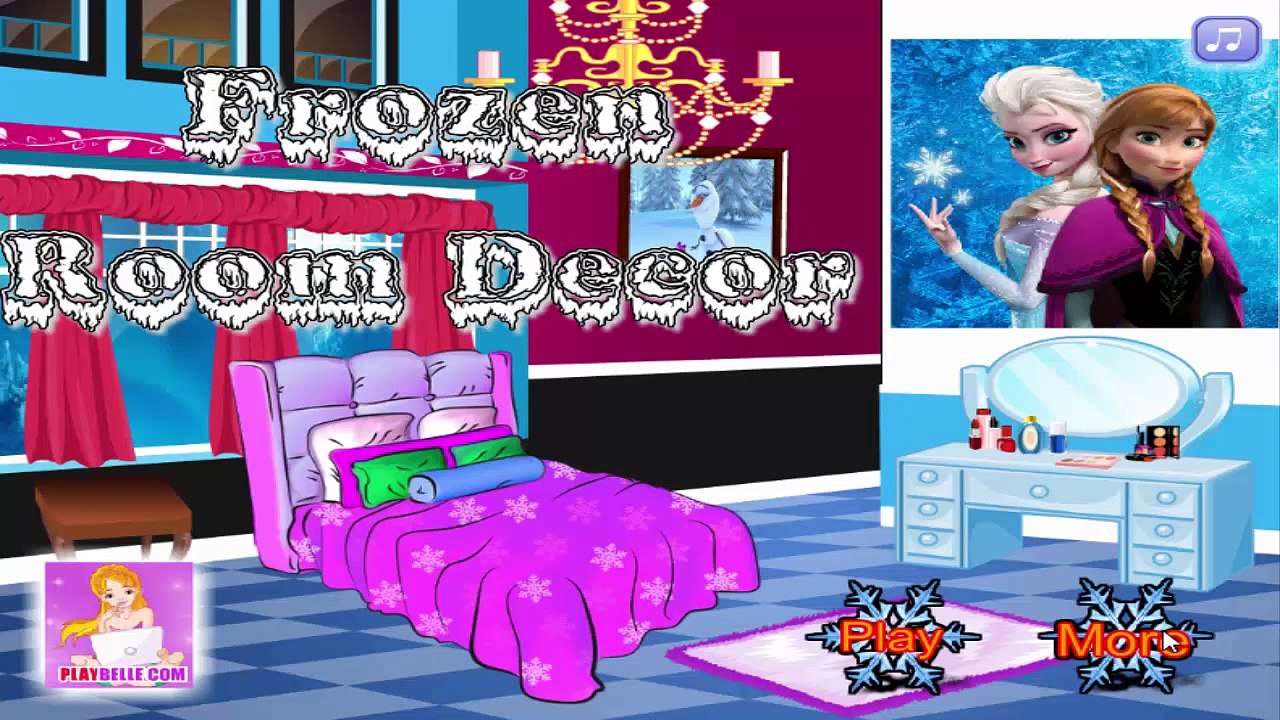 ▐ ╠╣Đ▐►  Disney Frozen Games - Frozen Room Decoration Game - Gameplay Walkthrough