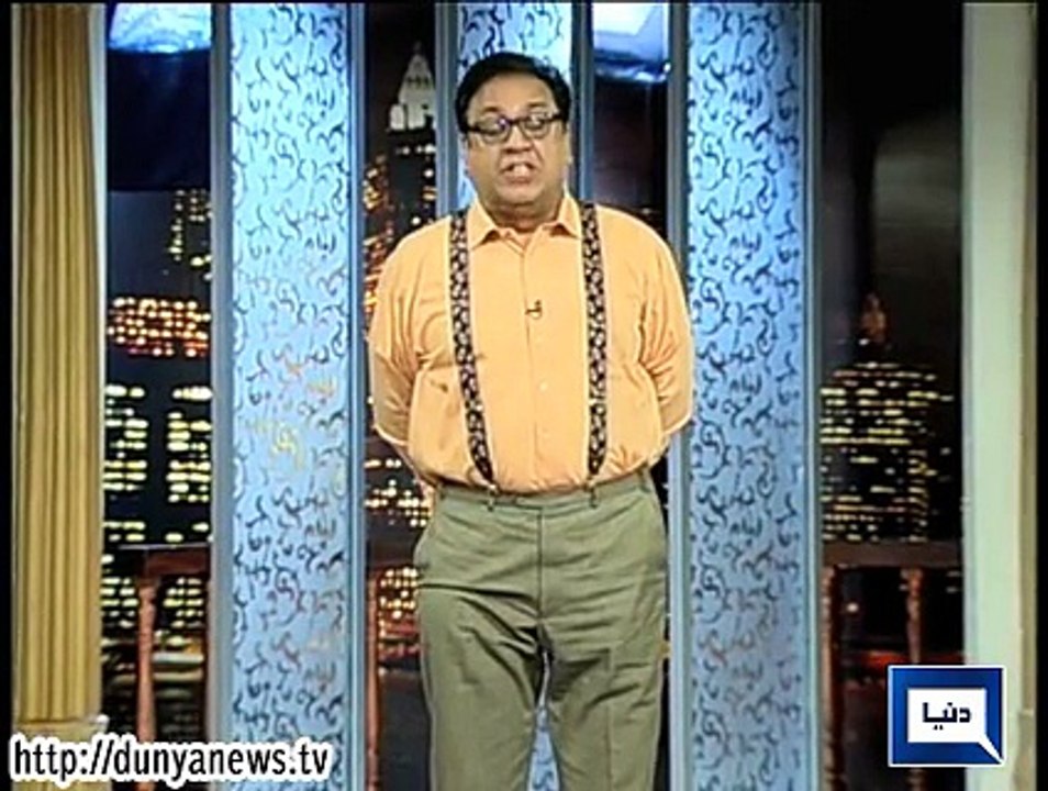Hasb-e-Haal ~ 16th January 2015 - Political Comedy Show - Live Pak News