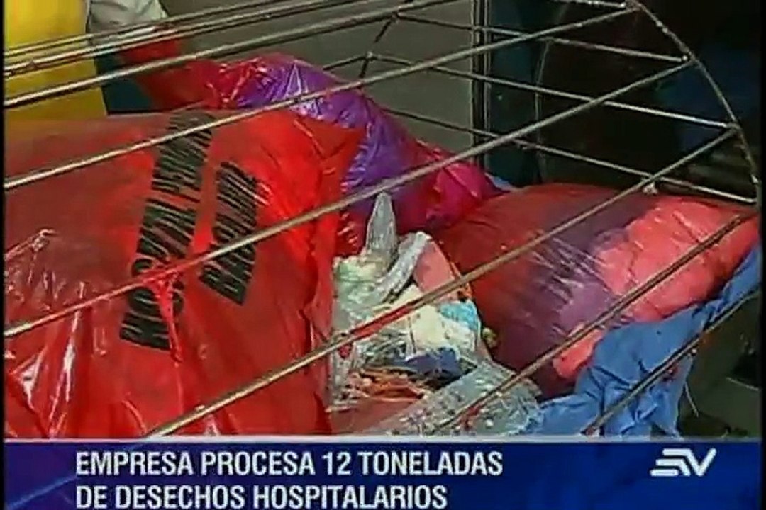 Así se procesan los desechos hospitalarios