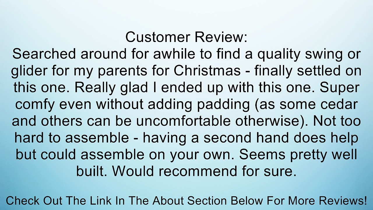 Jack-Post CV-110 New Generation Glider Frame (Discontinued by Manufacturer) Review