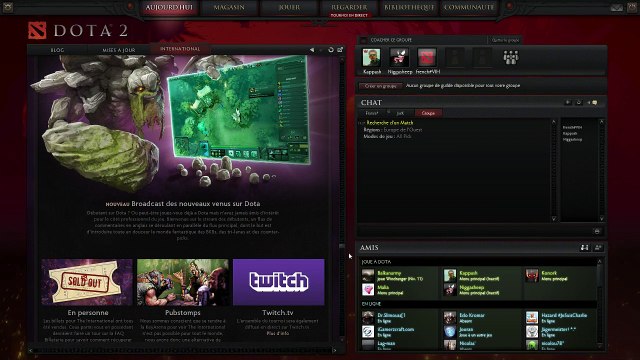 [FR/ENG 720p] dota avec les potes (REPLAY)