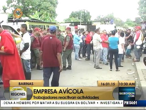 Reactivaron actividades en matadero avícola en Barinas