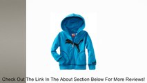 PUMA Little Girls' Core Cat Hoodie, Blue Jewel, 6X Review
