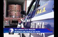 Recuperan dos camiones robados en Limón gracias a un rastreo satelital