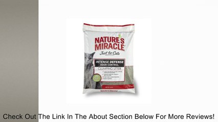Nature's Miracle Intense Defense Clumping Cat Litter Review