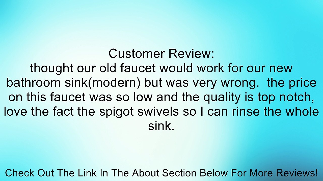 Peerless WAS00X Two Handle Centerset Lavatory Faucet with Drain Assembly, Satin Nickel Review