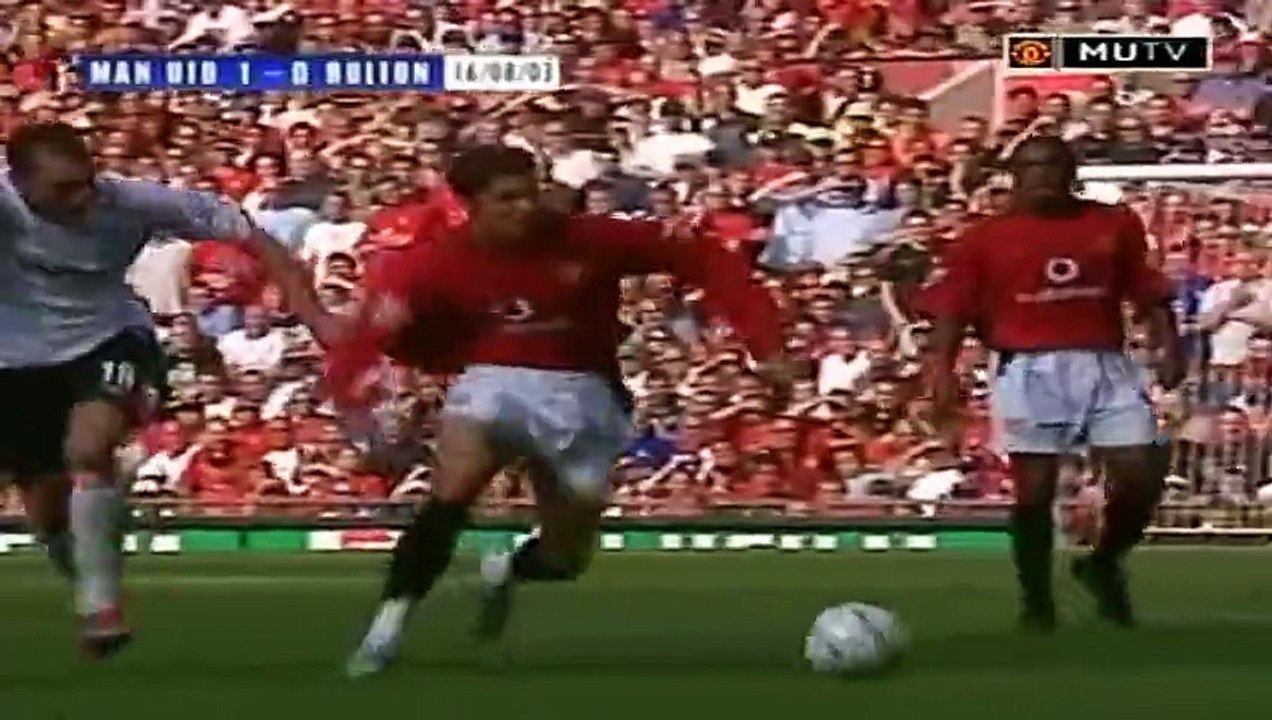 Cristiano Ronaldo Vs Bolton Wanderers Home - 03-04 -2003