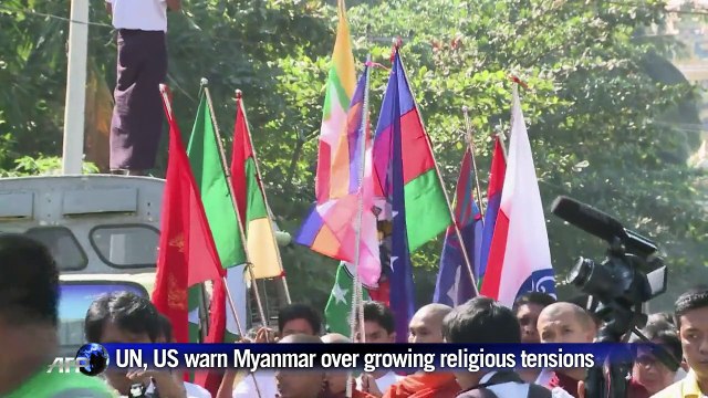 US, UN warn Myanmar over growing religious tensions