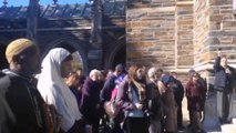 Duke University students stand in solidarity for Muslim call to prayer