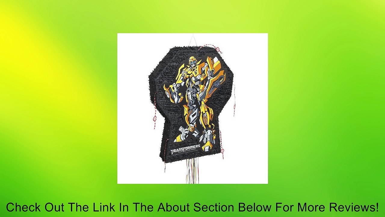 Unique Jumbo Transformers Pinata, Pull String Review