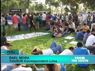 Peru: Mass protests slam youth labor law