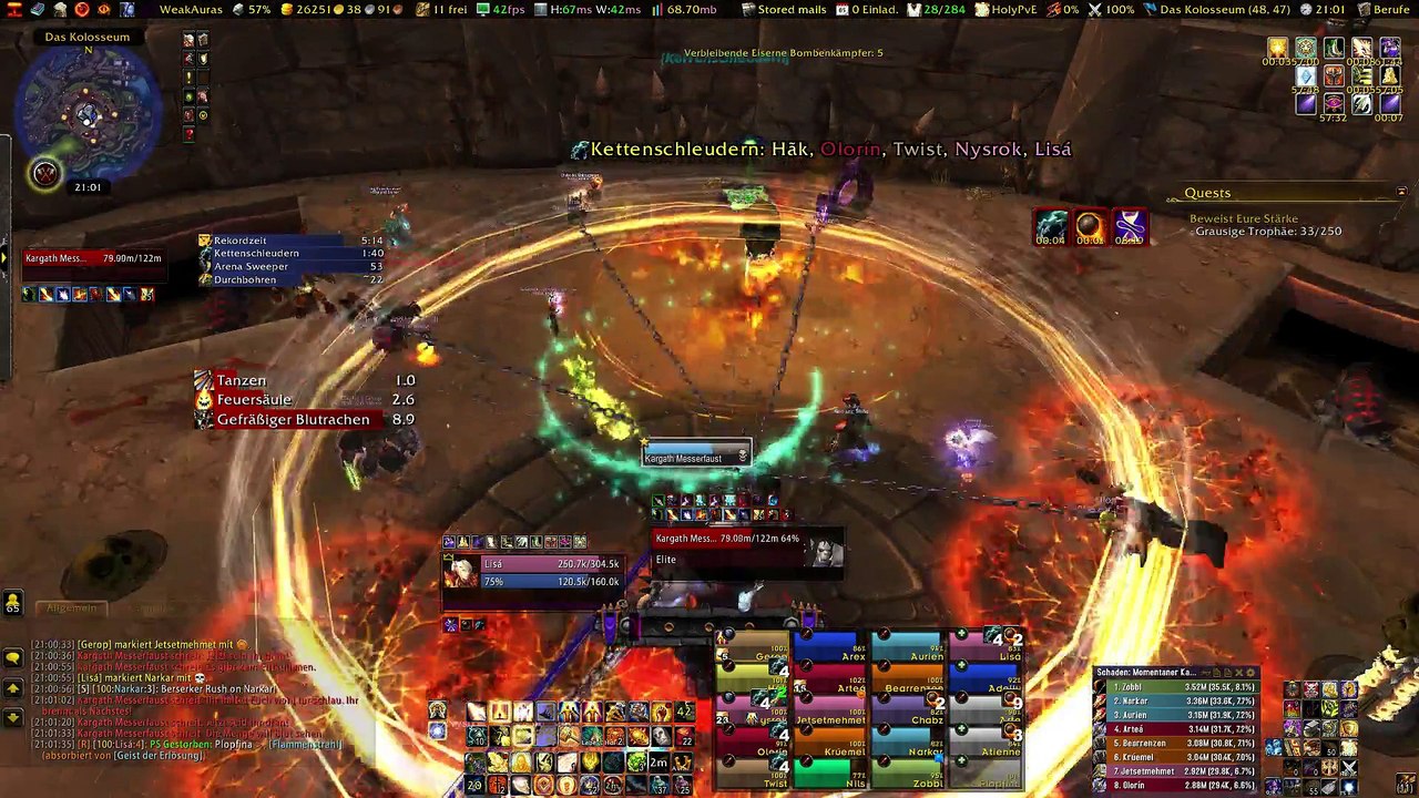 R&S vs. Kargath Bladefist mythic