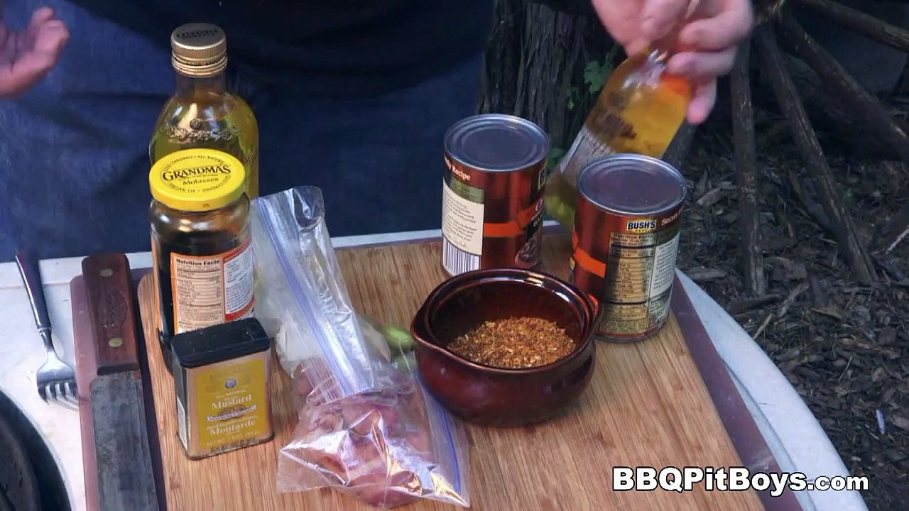 BBQ Bean Can Chicken