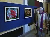 Governor OP Kohli visits Origami,Japanese Flower Art Exhibition in Ahmedabad