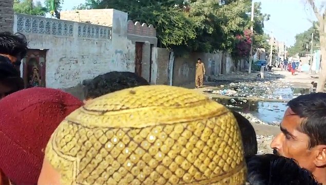 Ayaz Latif Palijo visited different areas of Qasimabad Expose PPP Corruption 16,Jan 2015