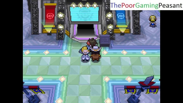 Blackthorn City Dragon Type Pokemon Gym Leader Clair VS Ash In A Pokemon Volt White 2 Pokemon Battle / Match