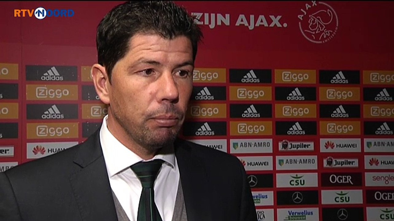 Van de Looi: Tweede helft in de ArenA was onze beste helft van het seizoen - RTV Noord