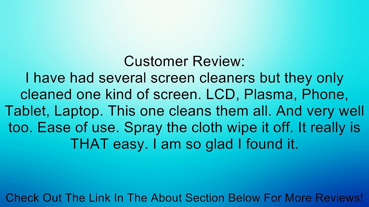 Shieldme 2030 Screen Cleaner with Microfiber Cloth Review