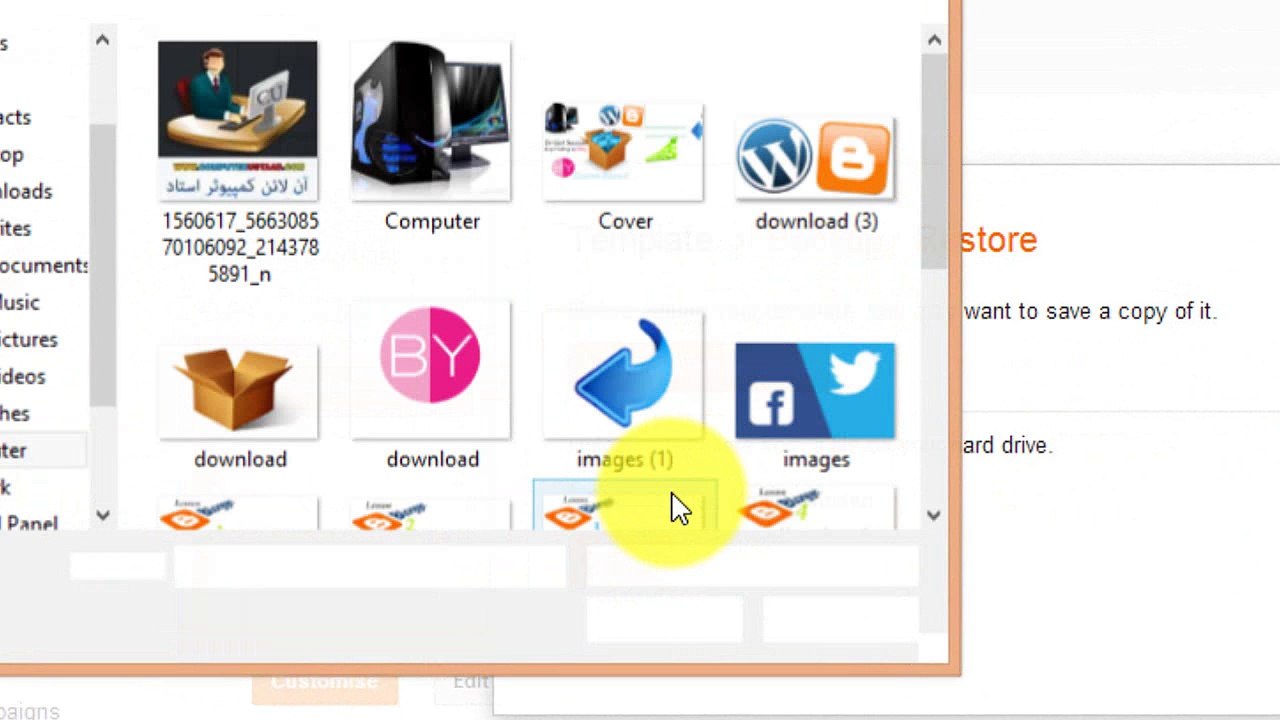How to add Templates on Blogger (Lesson 4)