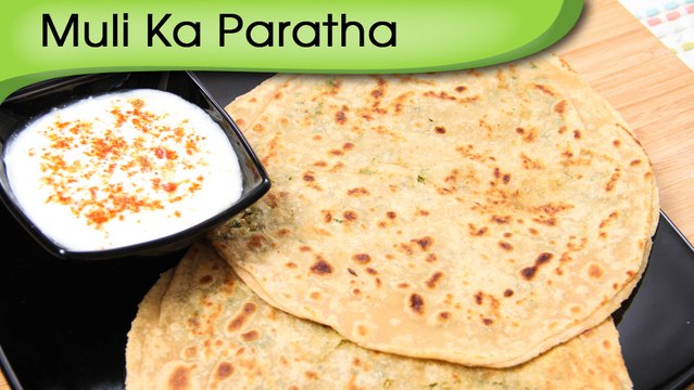 Muli Ka Paratha - Stuffed Indian Bread Recipe - Popular Punjabi Breakfast Recipe By Ruchi Bharani