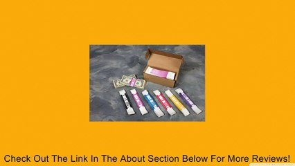 N. F. STRING & SON, INC., Self Sealing Currency Straps, Printed with Violet Bars and $2000 Review