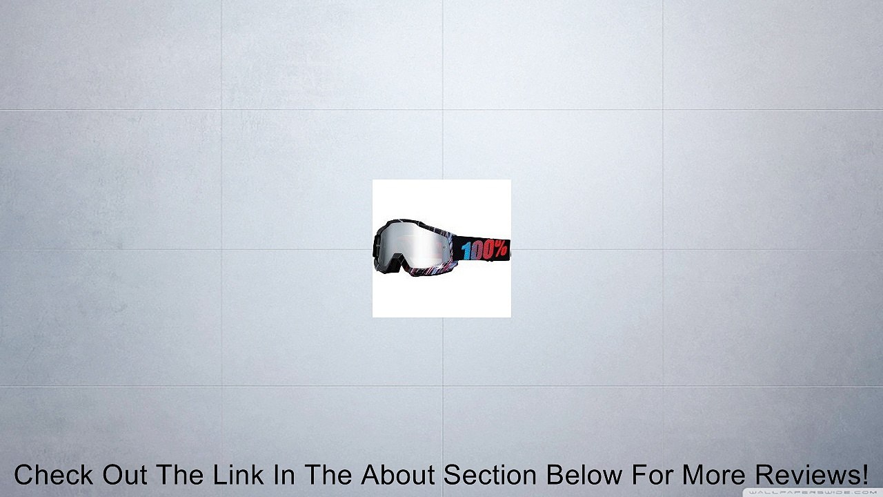 100% ACCURI GOGGLE BLUE CRYSTAL W/ MIRROR BLUE LENS PLUS FREE CLEAR LENS Review