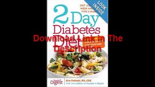 2-Day Diabetes Diet Diet Just 2 Days a Week and Dodge Type 2 Diabetes by Erin Palinski Ebook (PDF) Free Download