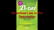 21-Day Tummy The Revolutionary Diet that Soothes and Shrinks Any Belly Fast by Liz Vaccariello Ebook (PDF) Free Download