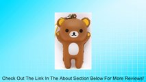 brown Rilakkuma bear squishy cellphone charm kawaii Review