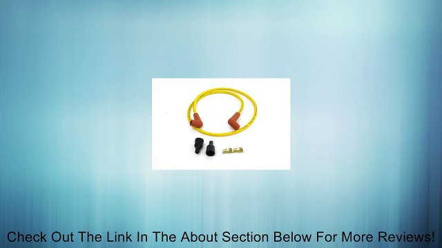 Universal 40 Yellow 7mm Suppression Core Spark Plug Wire Kit Review