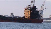 İskenderun Limanı'ndaki Gemi Yangını
