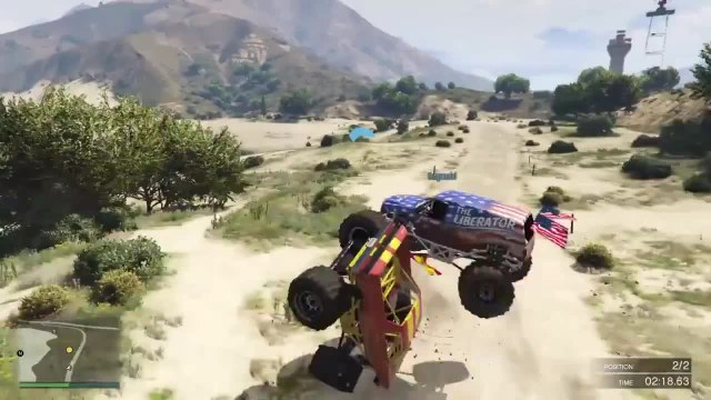 GTA V Monster Truck Judo