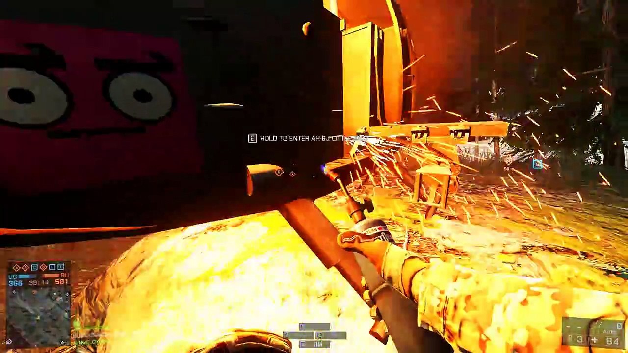 Battlefield 4 Night Mods - Funny Moments, Roadkill Mayhem, Nemesis JackFrags! (BF4 Night Mod!).