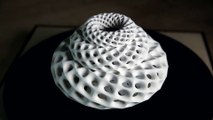 Mind-Melting Animations Made From 3D-Printed Fibonacci Sculptures