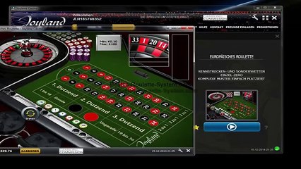 Einfach unglaublich, Online Casino Roulette Systemfehler, die beste Strategie 1000 Euro pro Stunde
