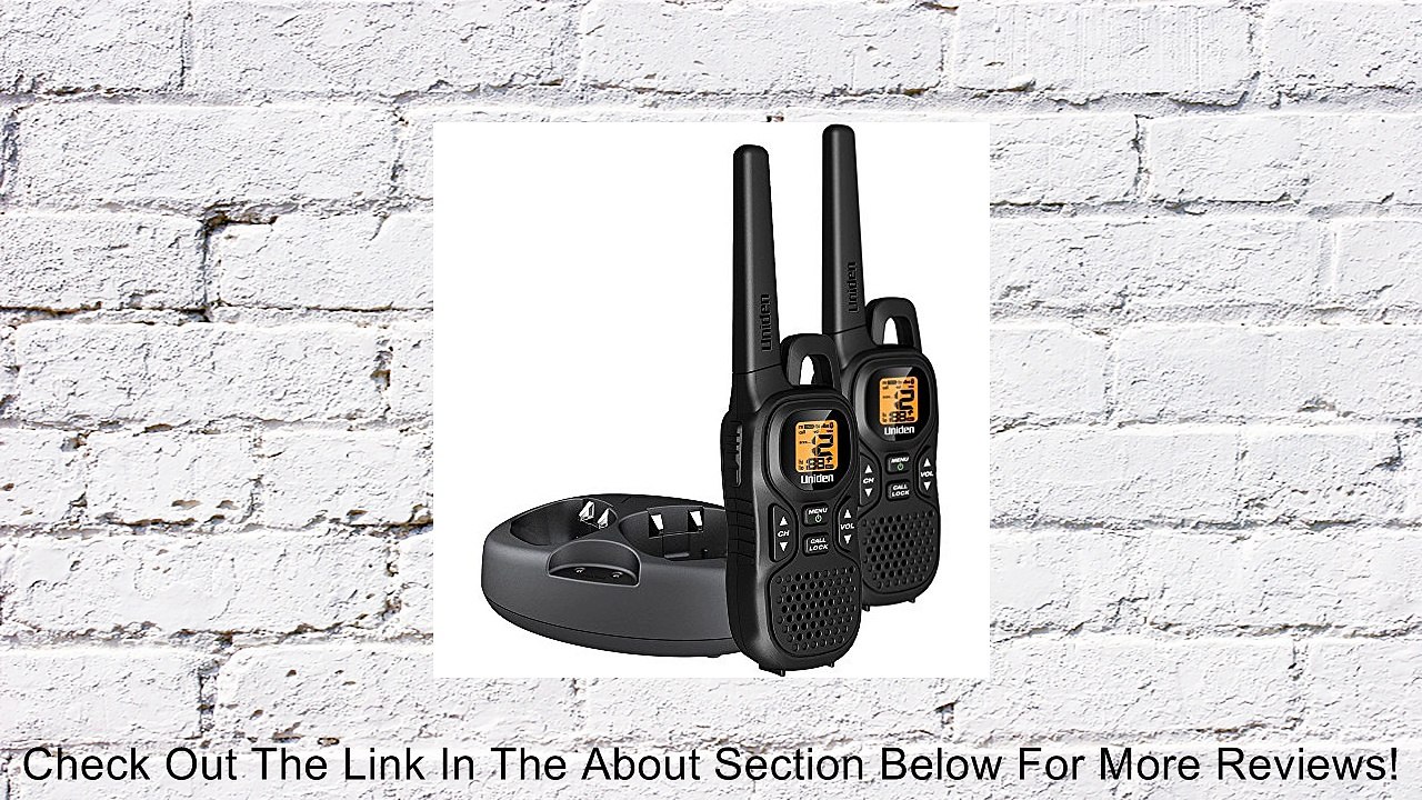 Uniden 26-Mile 22-Channel FRS/GMRS Two-Way Radio Pair - Black (GMR2638-2CK) Review