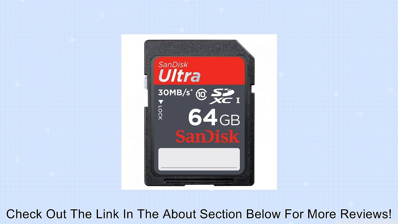 SanDisk SDSDU-064G-A11 64GB Ultra SDXC UHS-I Card 30MB/s (Class 10) Review