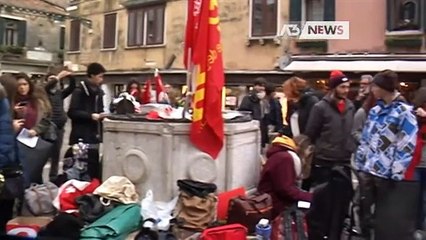 STUDENTI CONTRO L'ASSESSORE DONAZZAN