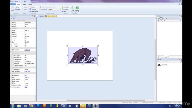 Lesson #9 - Learn how to scroll a Sprite - Construct 2
