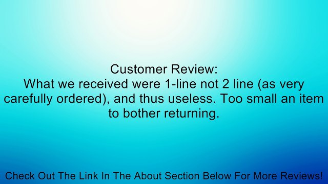 Suttle 900LC4 Line Conditioner DSL 2 Line phone - DSL filter Review