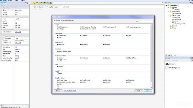Lesson #15 - Learning more about Events - Construct 2 by Downic.com