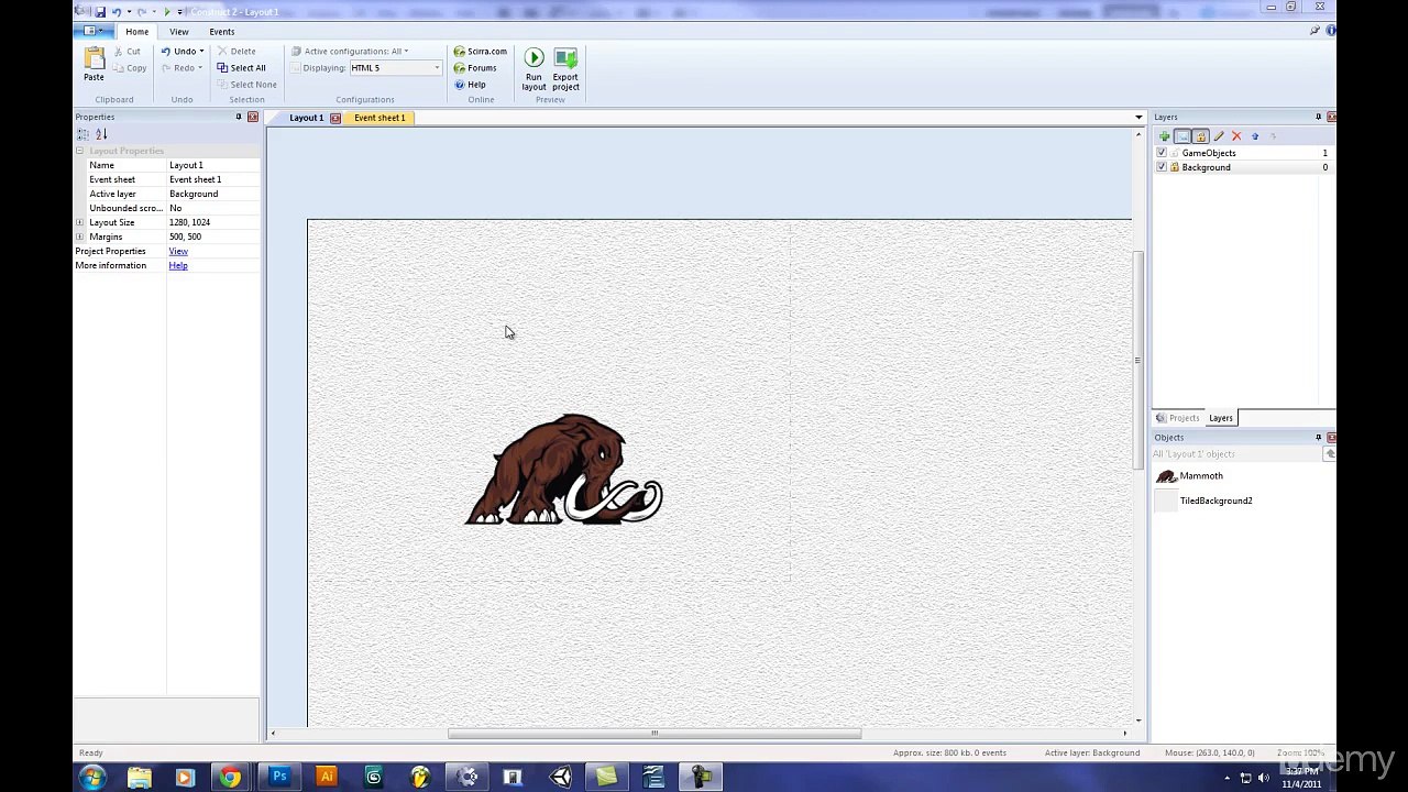 Lesson #12 - Adding Text to your game - Construct 2
