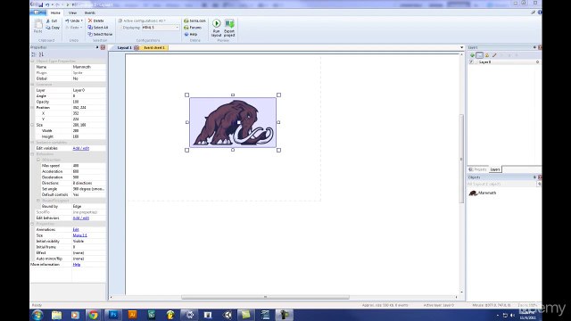 Lesson #10 - Adding a background - Construct 2