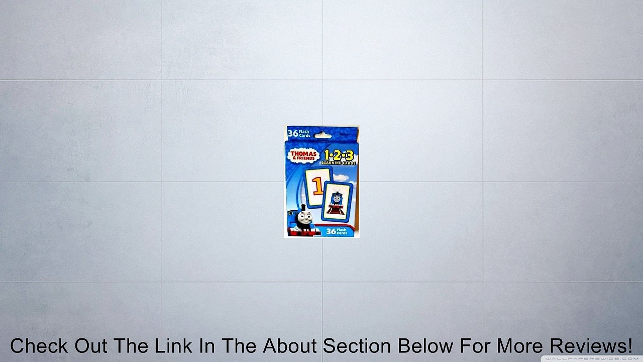 Thomas & Friends 1-2-3 Learning Cards Review