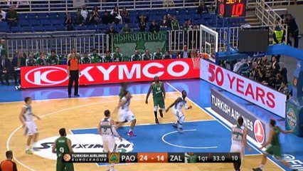 Top 16: Panathinaikos 77-58 Zalgiris Kaunas