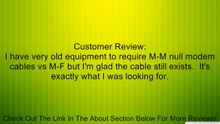C2G CMG-Rated DB9 Low Profile Null Modem M-M Review